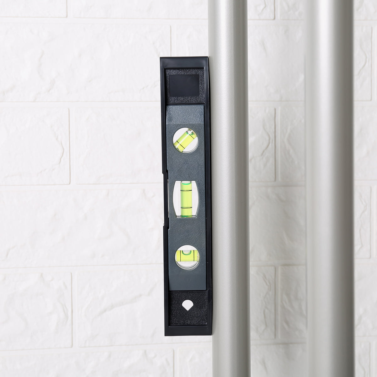 9-Inch Magnetic Torpedo Level with 3 Vials, Non-Marring Plastic - Image 2