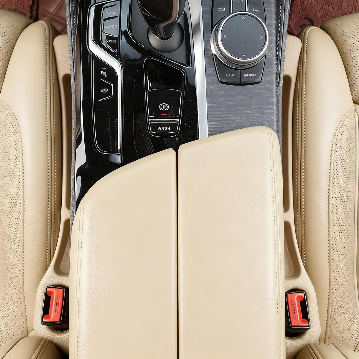 Car Seat Gap Fillers, Flexible Foam Console Crevice Blockers, 2-Pack - Image 4