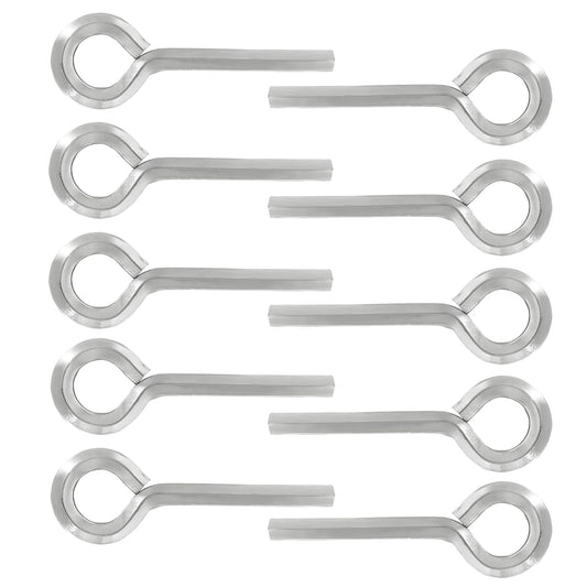 Hex Dogging Keys with Full Loop, 7/32 in Steel Push-Bar Exit Device Keys, 10-Pack