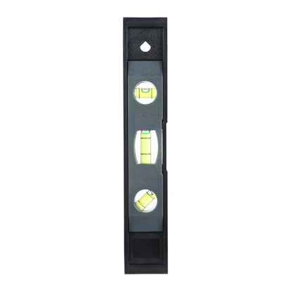 9-Inch Magnetic Torpedo Level with 3 Vials, Non-Marring Plastic