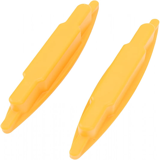 Magnetic Stud Finders, Battery-Free Screw and Nail Detectors for Drywall, Yellow, 2-Pack