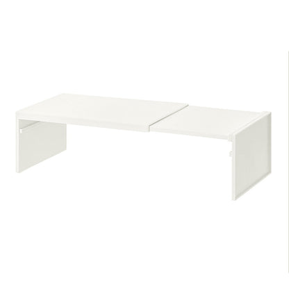 Expandable Kitchen Cabinet Shelf Organizer, Adjustable Tiered Storage Rack