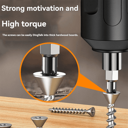 USB Rechargeable Cordless Mini Electric Screwdriver with Bit and Cable - Image 4