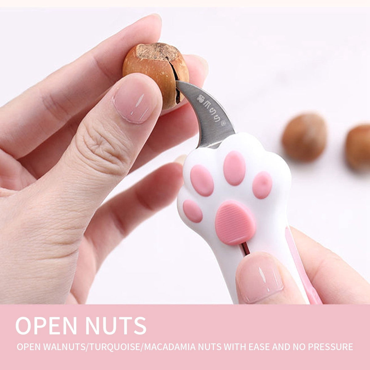 Retractable Cat Paw Utility Knife, Slim Box Cutter for Desk and Office - Image 5
