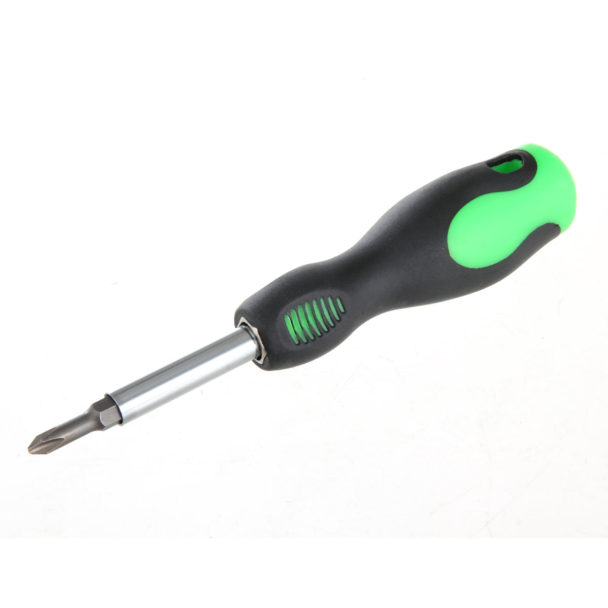 6-in-1 Interchangeable Screwdriver with Phillips, Slotted and Nut Driver Bits - Image 3