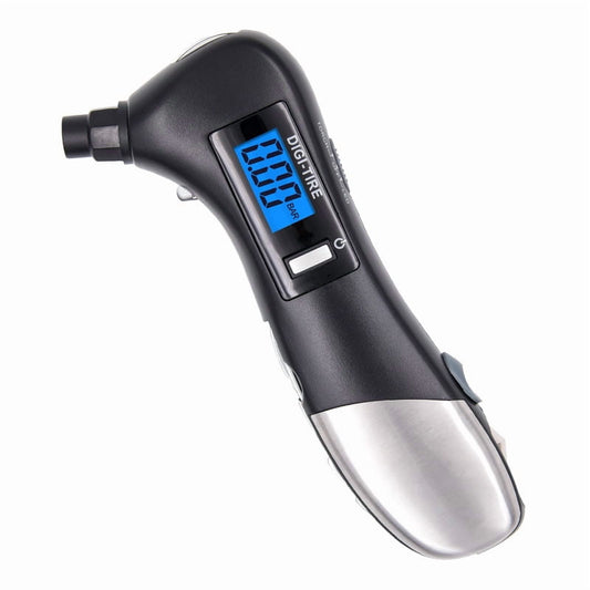 Digital Tire Pressure Gauge 9-in-1 Car Emergency Multi-Tool with Flashlight