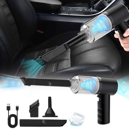 Cordless Handheld Car Vacuum with Blower Function and Attachments - Image 4