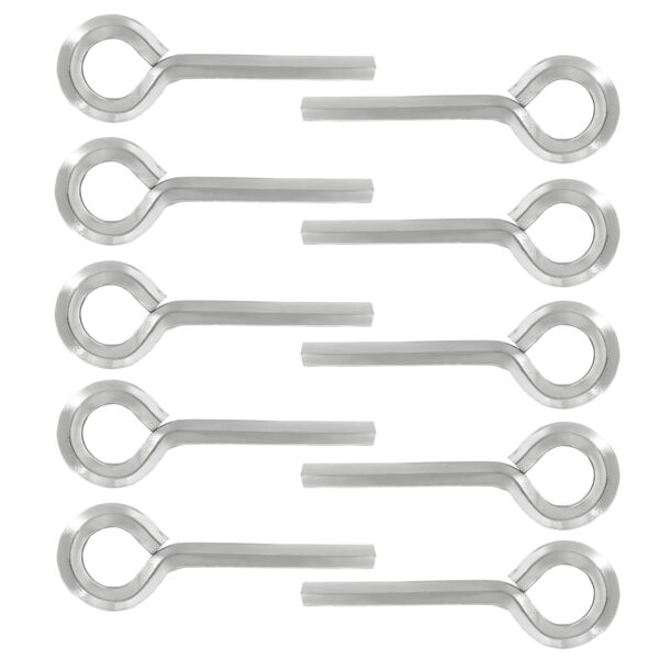 Hex Dogging Keys with Full Loop, 7/32 in Steel Push-Bar Exit Device Keys, 10-Pack